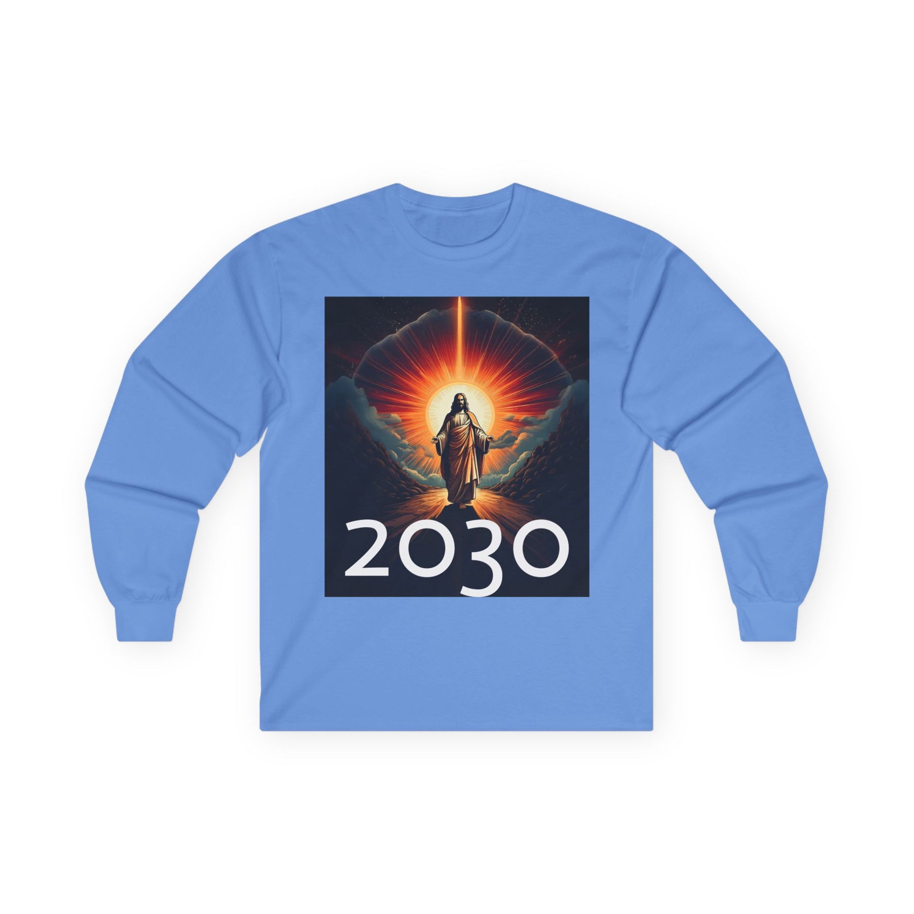 Messiah 2030 Long Sleeve Tee - Prophetic Messianic Timeline Shirt