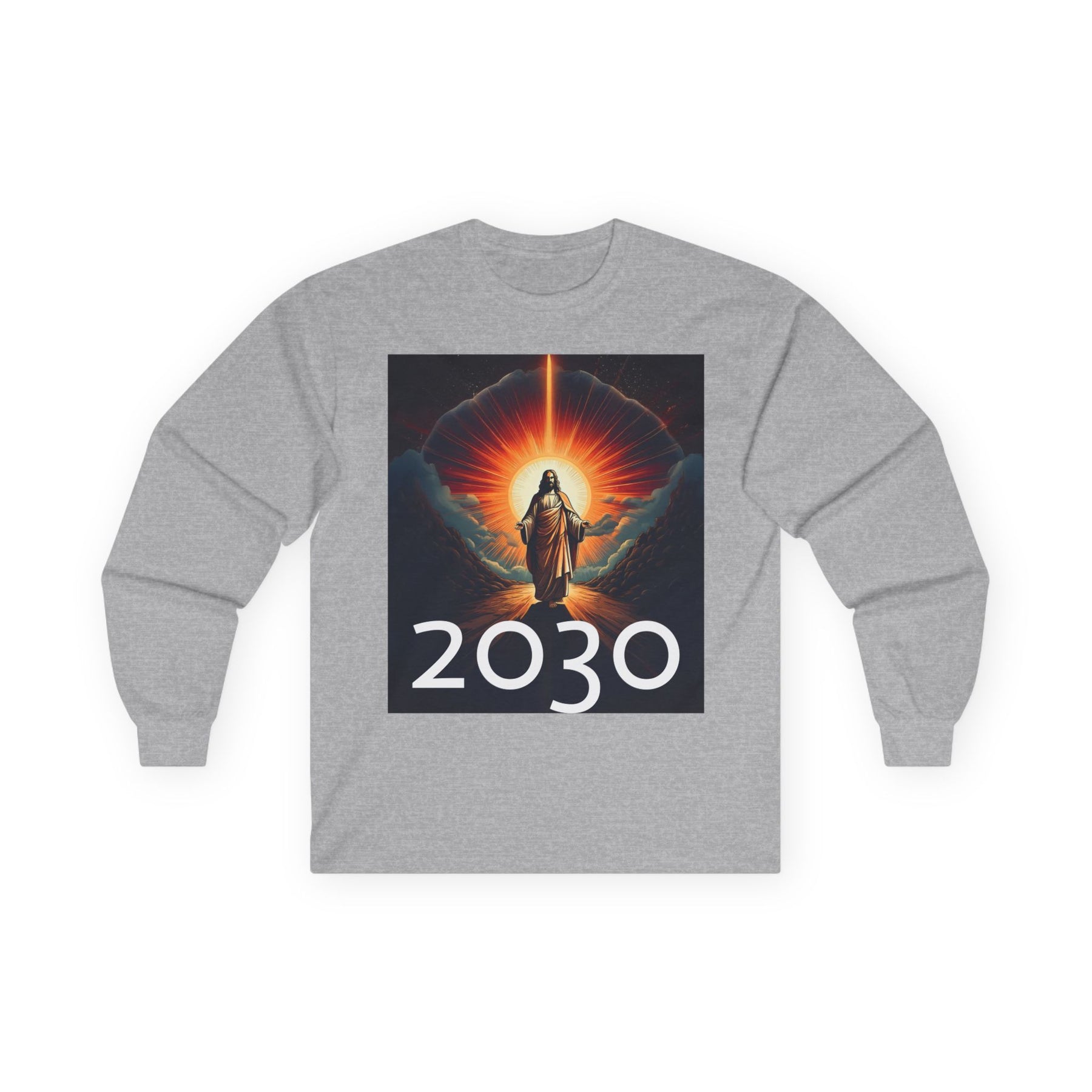 Messiah 2030 Long Sleeve Tee - Prophetic Messianic Timeline Shirt