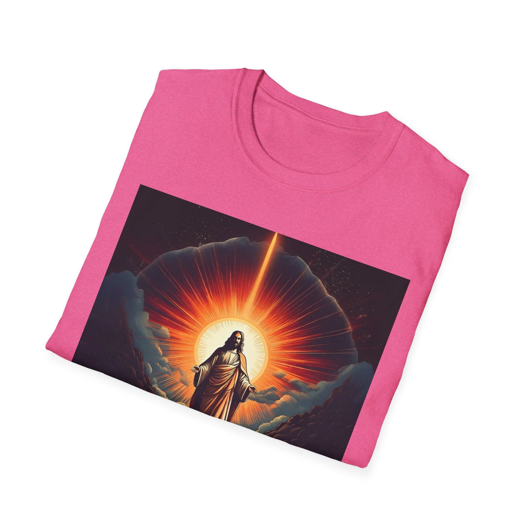 Inspirational Unisex Softstyle T-Shirt - 2030 Messiah Design