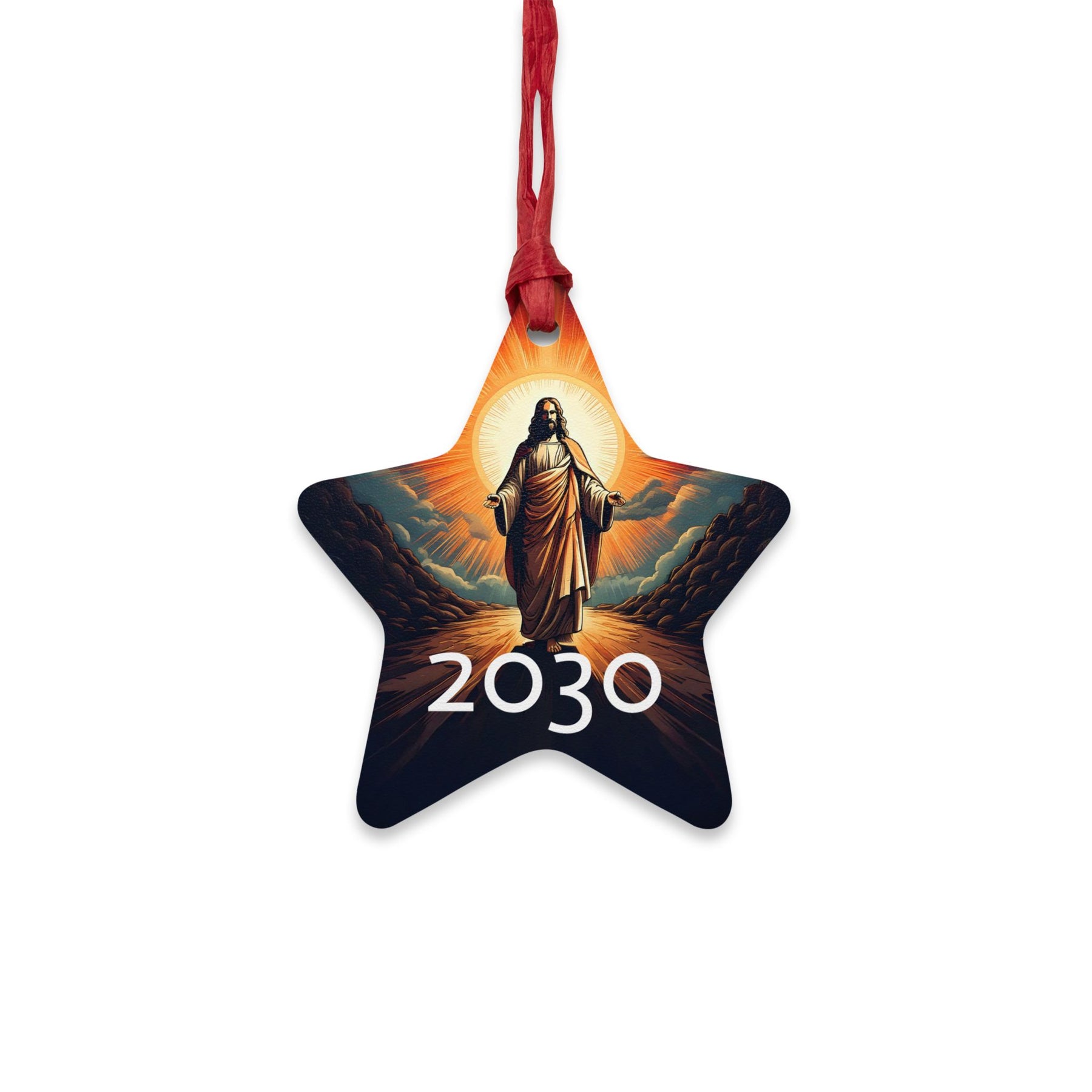 Religious Bell Wooden Ornament - Inspirational Decor for Holidays