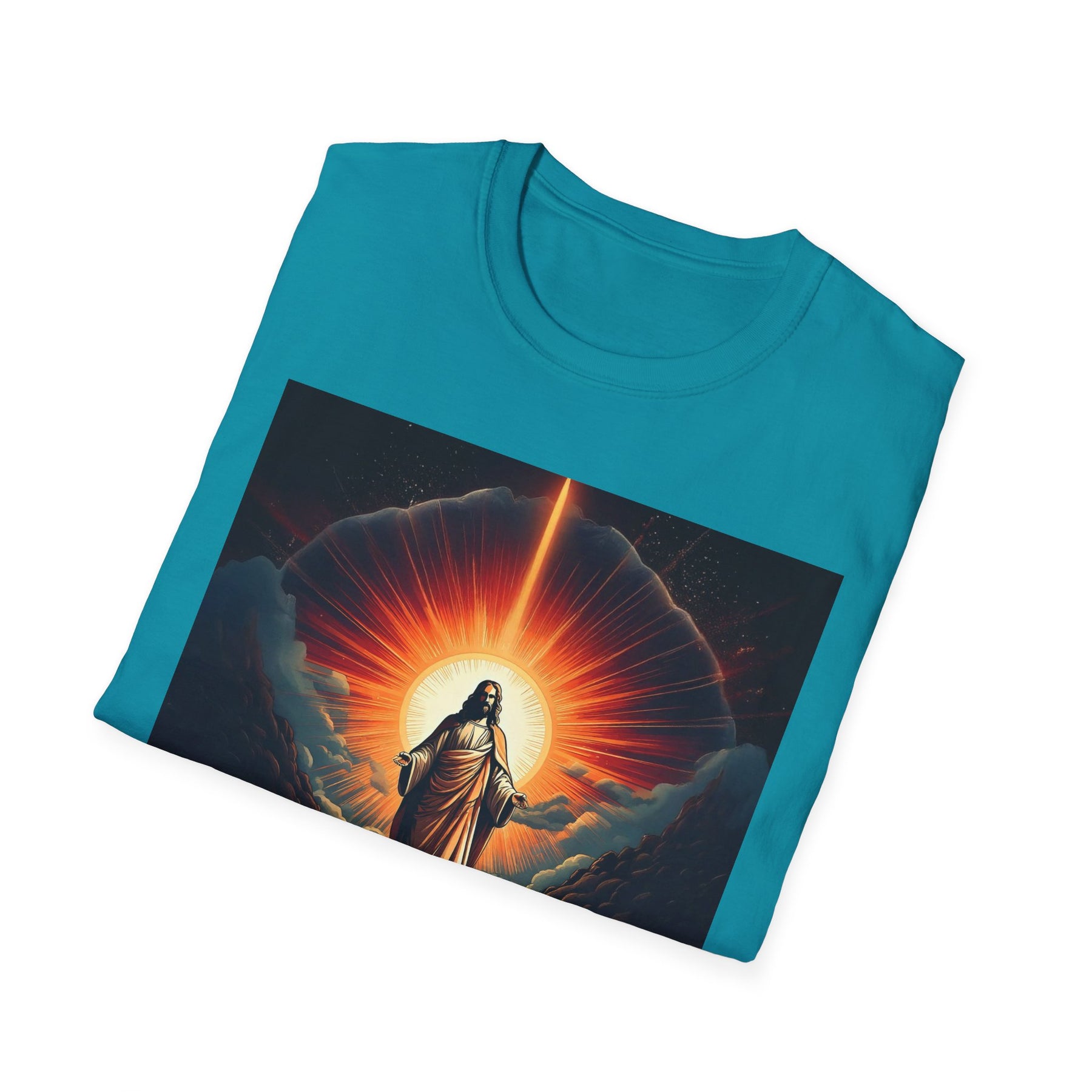 Inspirational Unisex Softstyle T-Shirt - 2030 Messiah Design