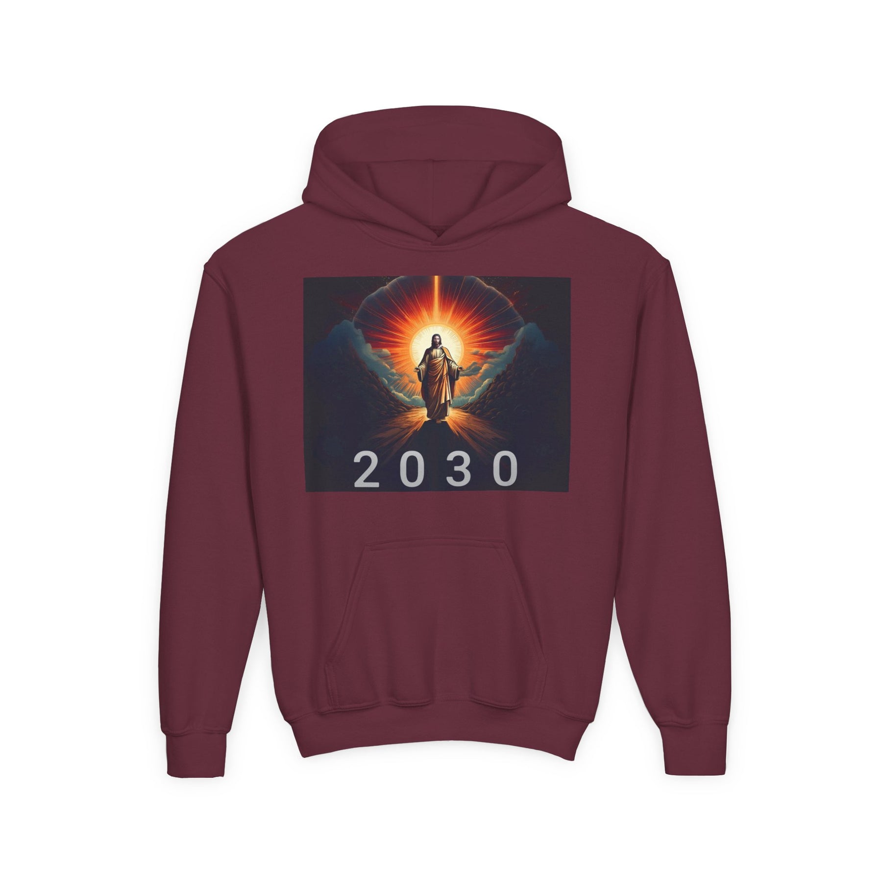 Youth Heavy Blend Hoodie with Inspirational Design - Perfect for Celebrations & Everyday Wear