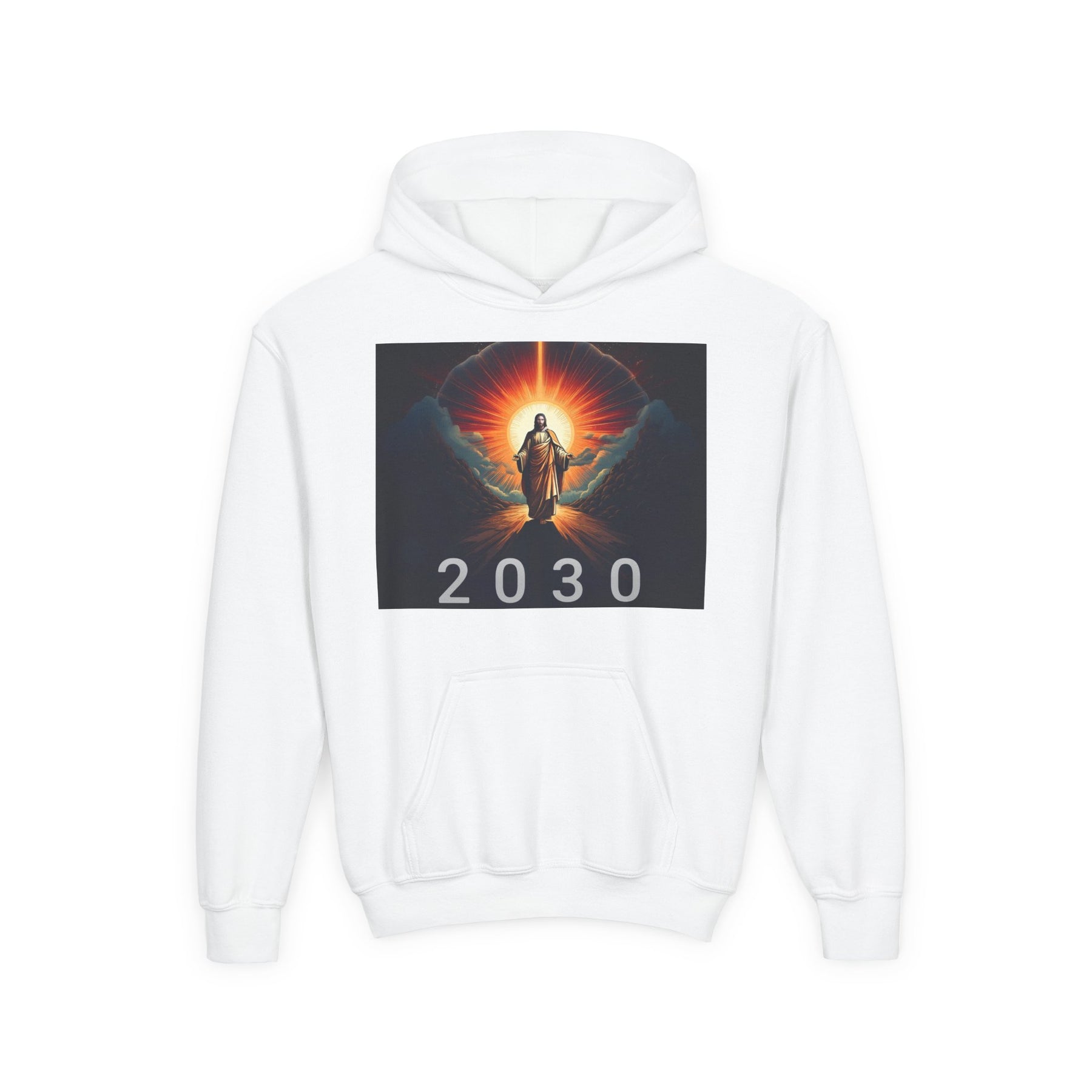Youth Heavy Blend Hoodie with Inspirational Design - Perfect for Celebrations & Everyday Wear