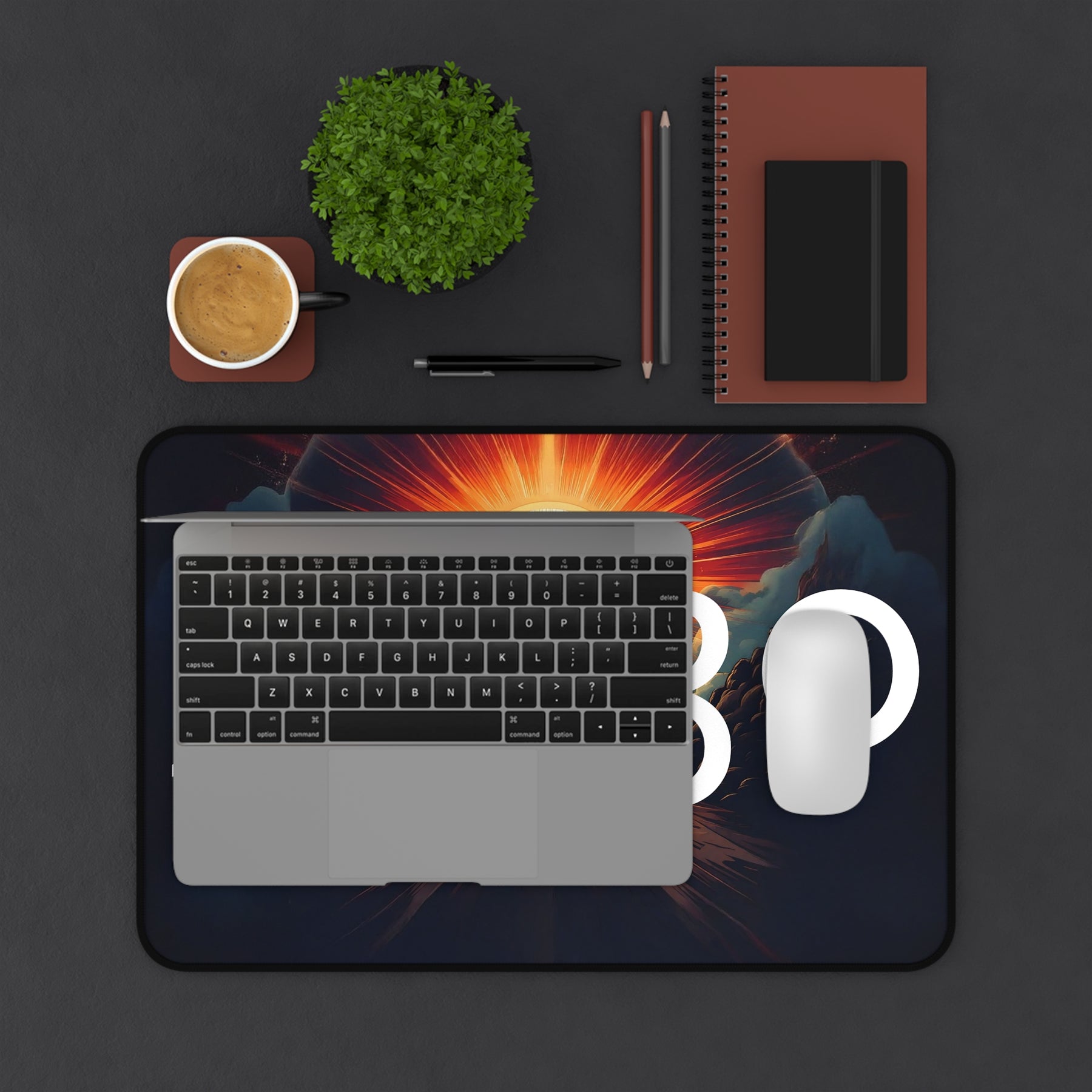 Inspirational Desk Mat with '2030' Design - Perfect for Home Office & Motivational Gift