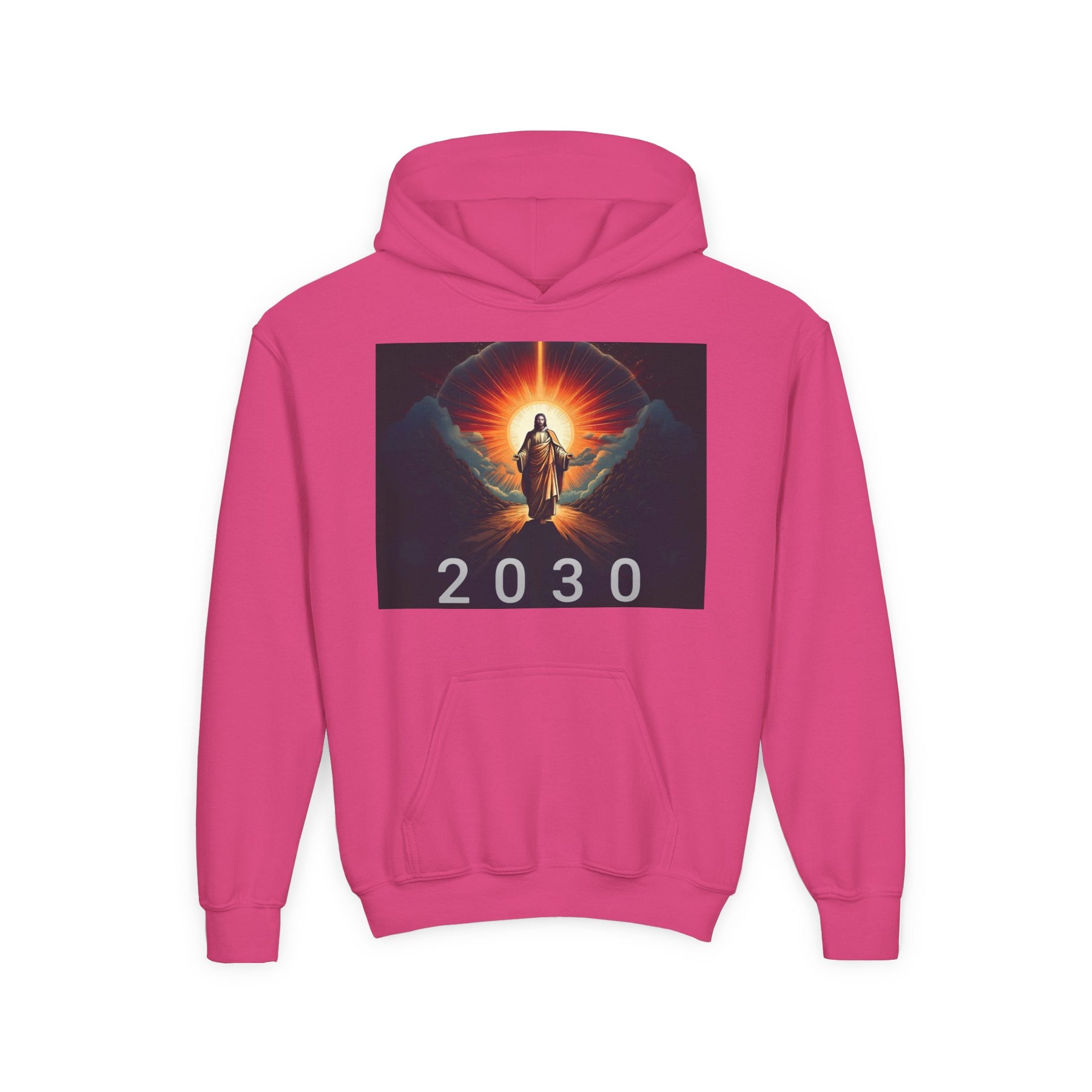 Youth Heavy Blend Hoodie with Inspirational Design - Perfect for Celebrations & Everyday Wear
