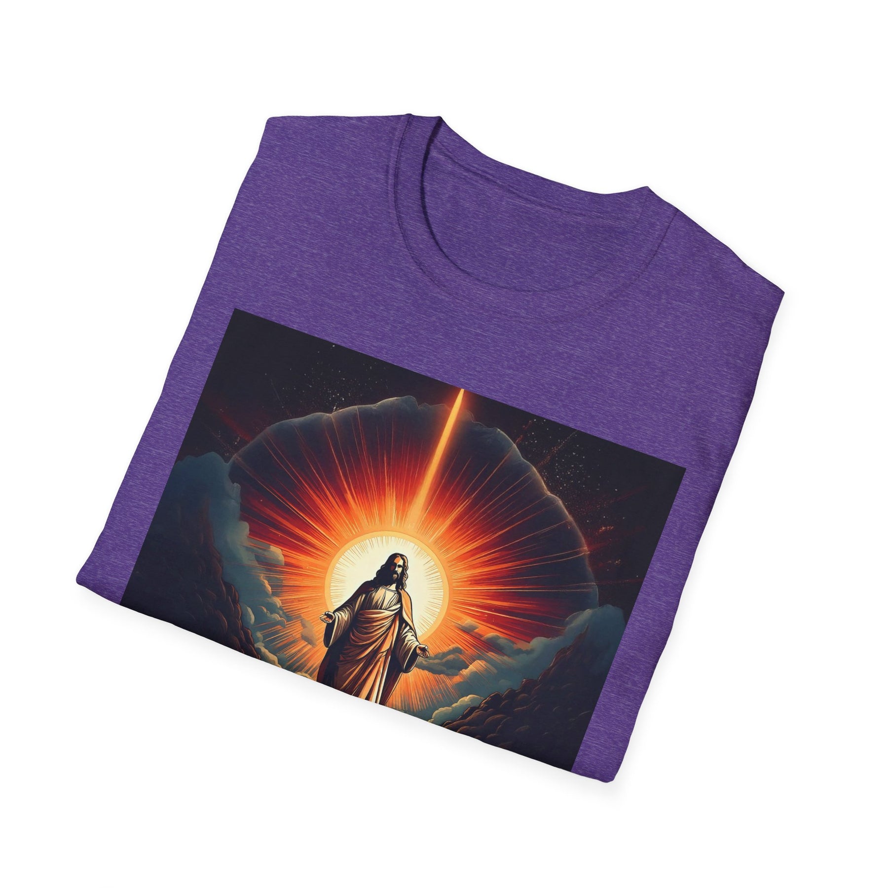 Inspirational Unisex Softstyle T-Shirt - 2030 Messiah Design