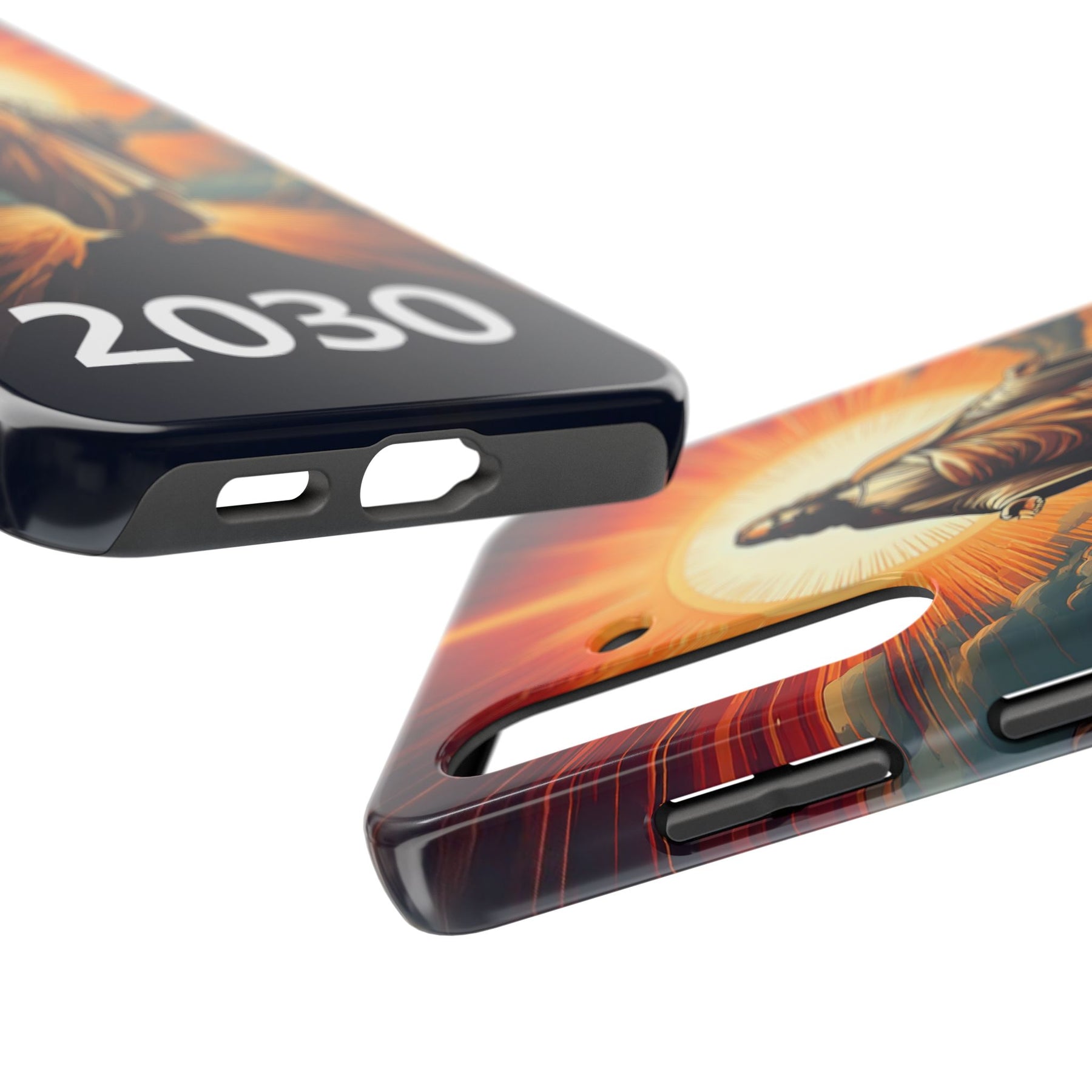 Inspirational Tough Phone Case with Jesus Design - 2030