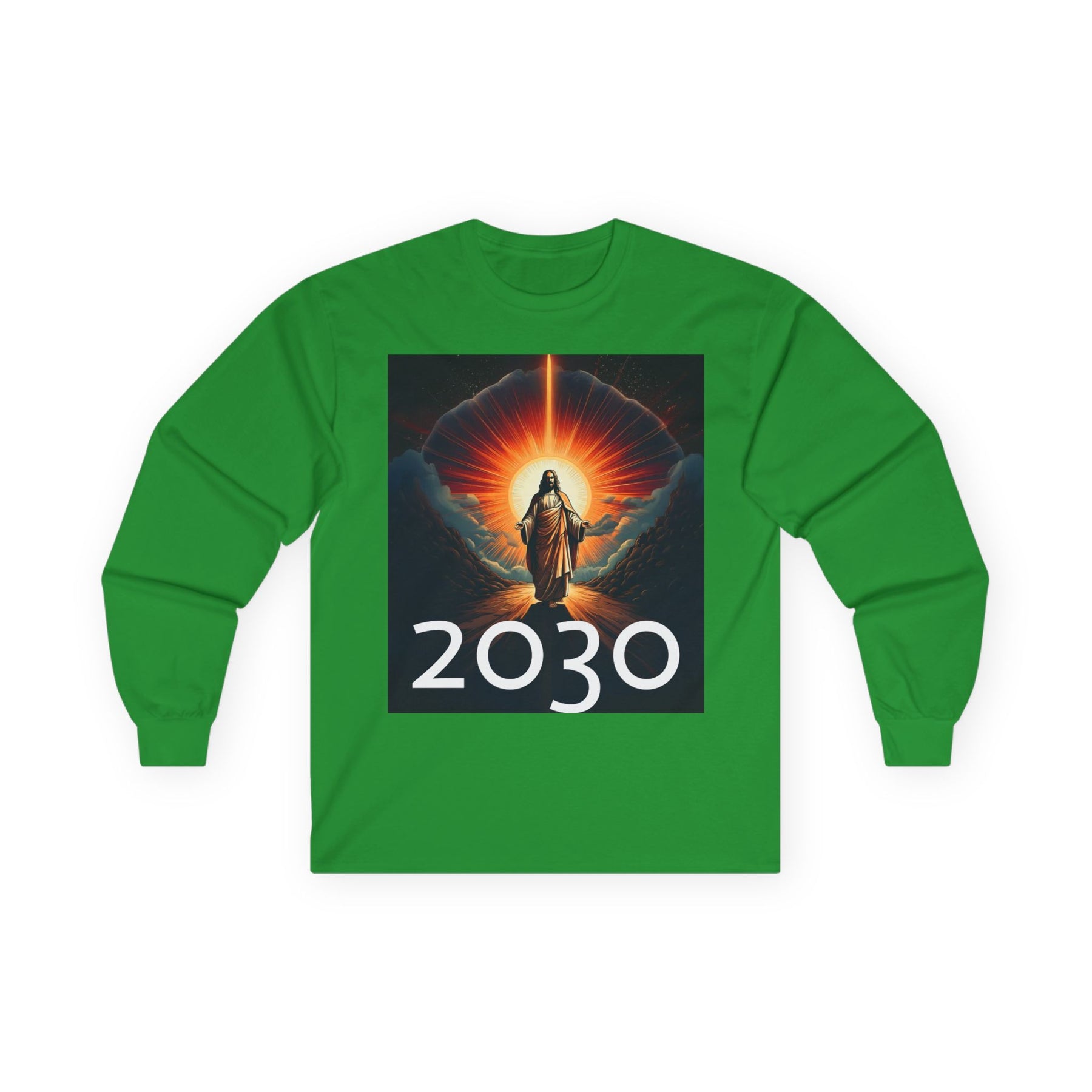 Messiah 2030 Long Sleeve Tee - Prophetic Messianic Timeline Shirt