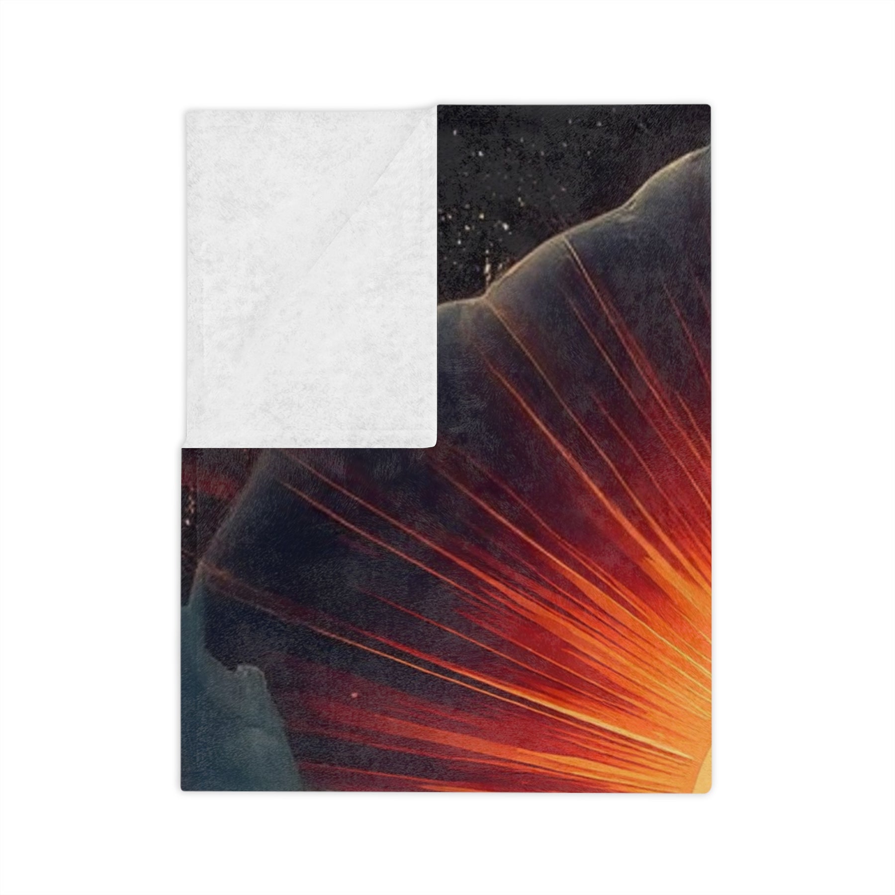 Inspirational Velveteen Microfiber Blanket with Jesus Design - Perfect for Cozy Moments and Spiritual Reflection