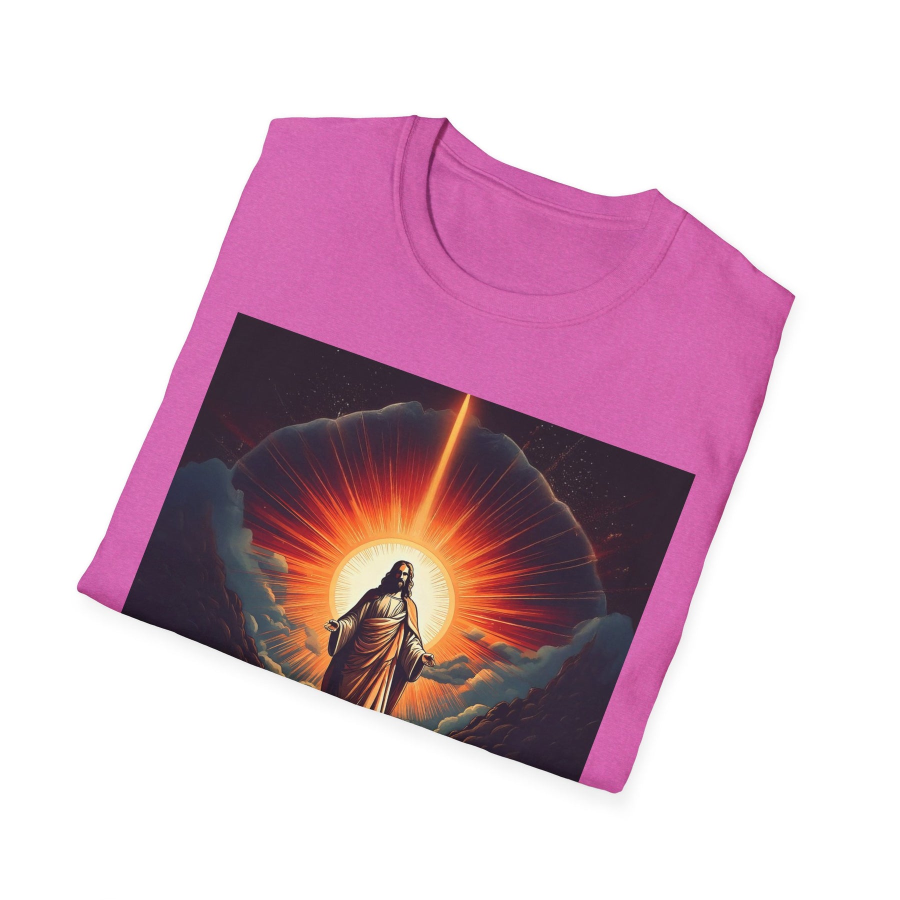 Inspirational Unisex Softstyle T-Shirt - 2030 Messiah Design