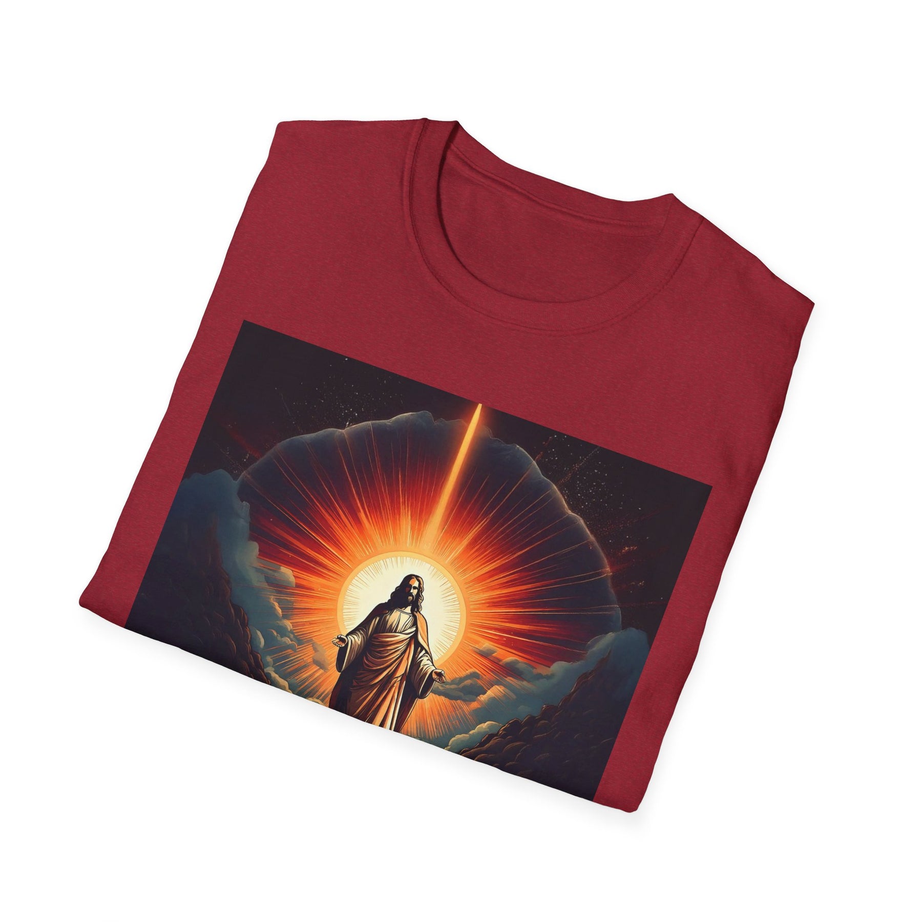 Inspirational Unisex Softstyle T-Shirt - 2030 Messiah Design