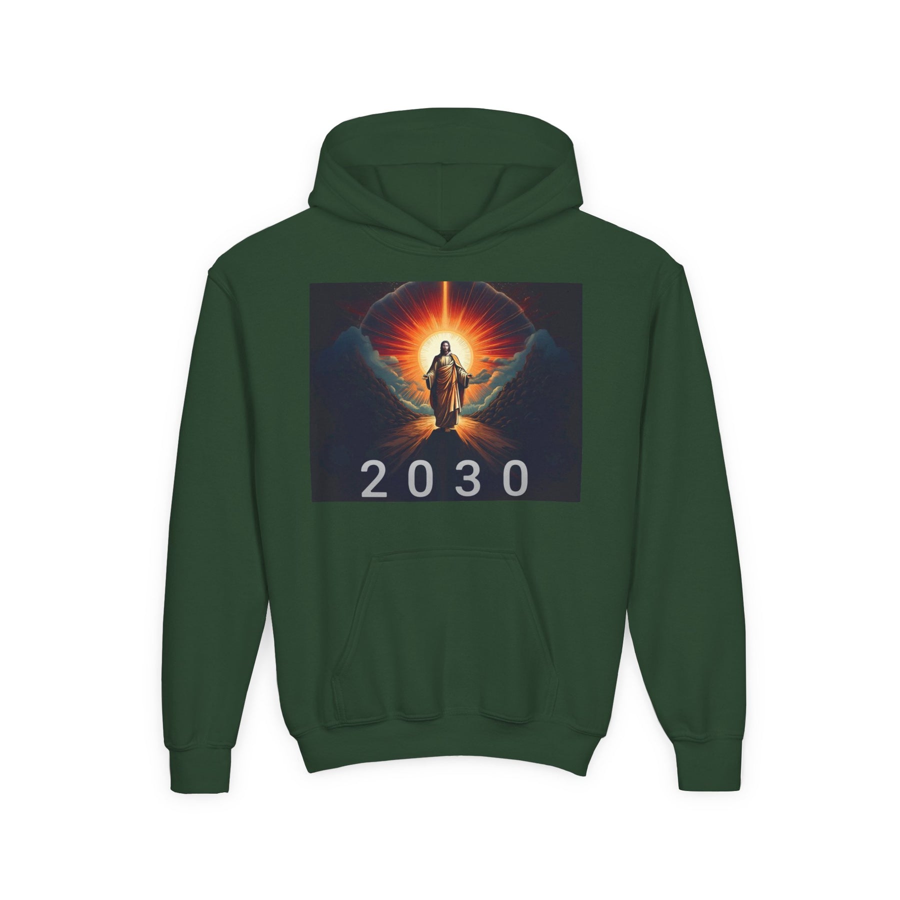 Youth Heavy Blend Hoodie with Inspirational Design - Perfect for Celebrations & Everyday Wear