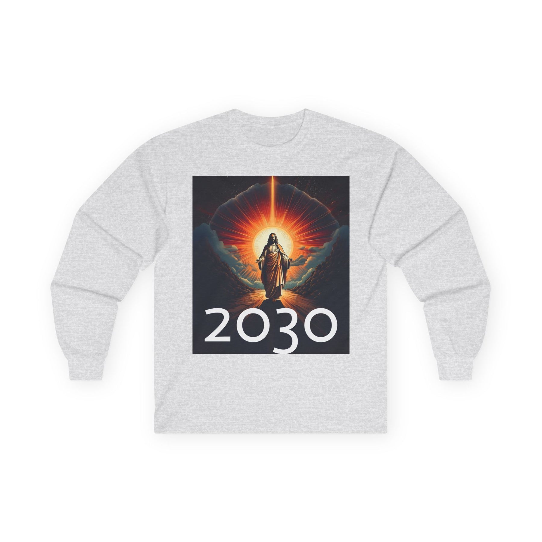 Messiah 2030 Long Sleeve Tee - Prophetic Messianic Timeline Shirt