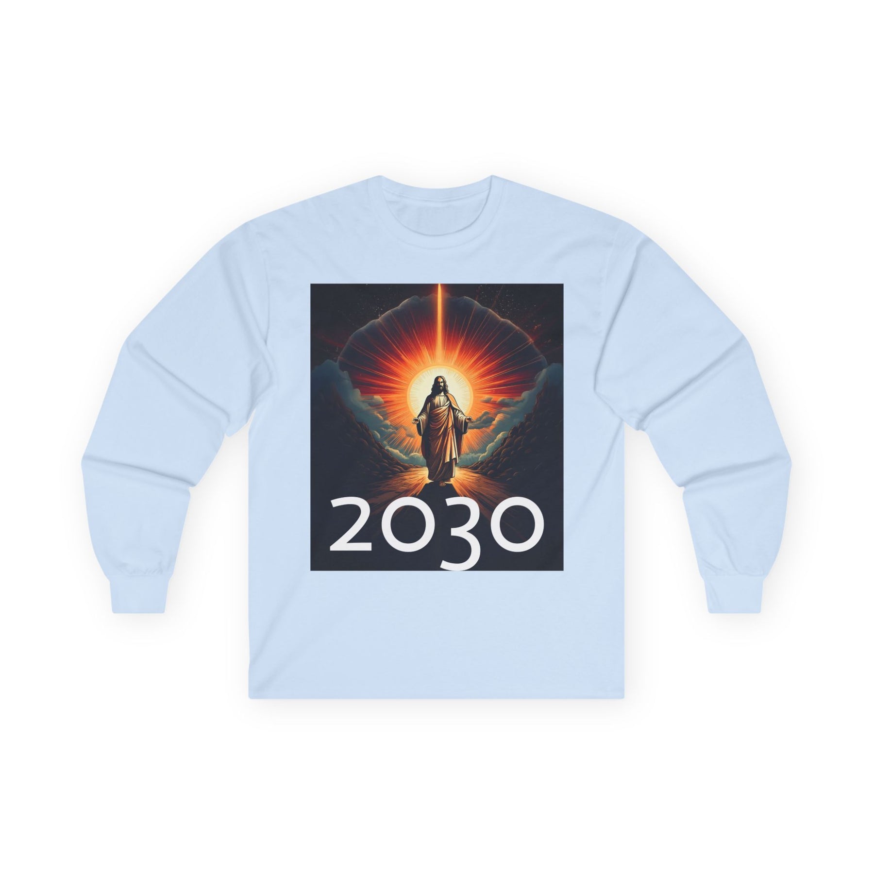 Messiah 2030 Long Sleeve Tee - Prophetic Messianic Timeline Shirt