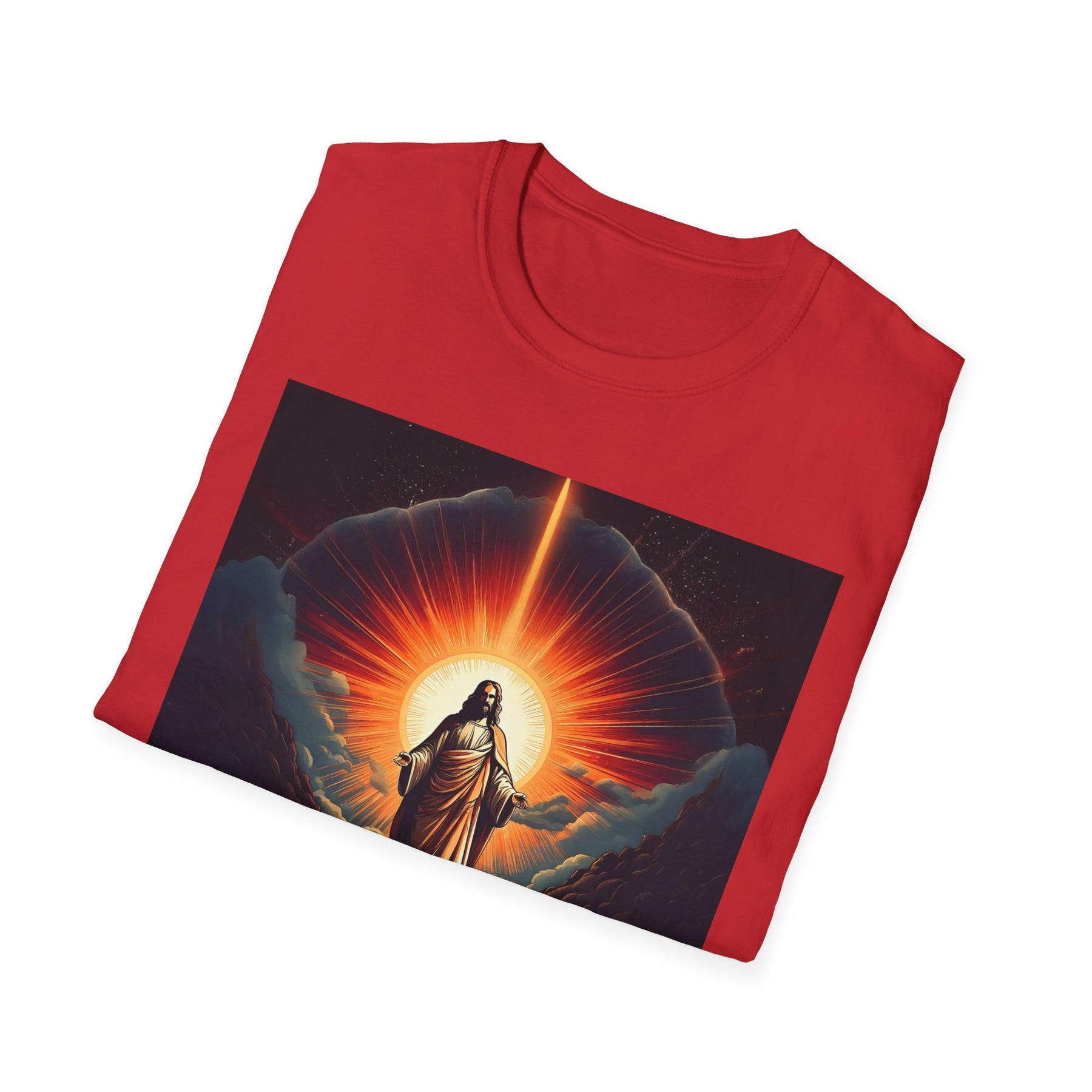 Inspirational Unisex Softstyle T-Shirt - 2030 Messiah Design