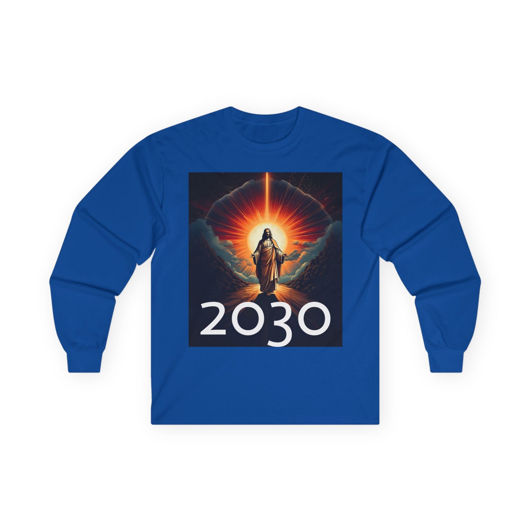 Messiah 2030 Long Sleeve Tee - Prophetic Messianic Timeline Shirt