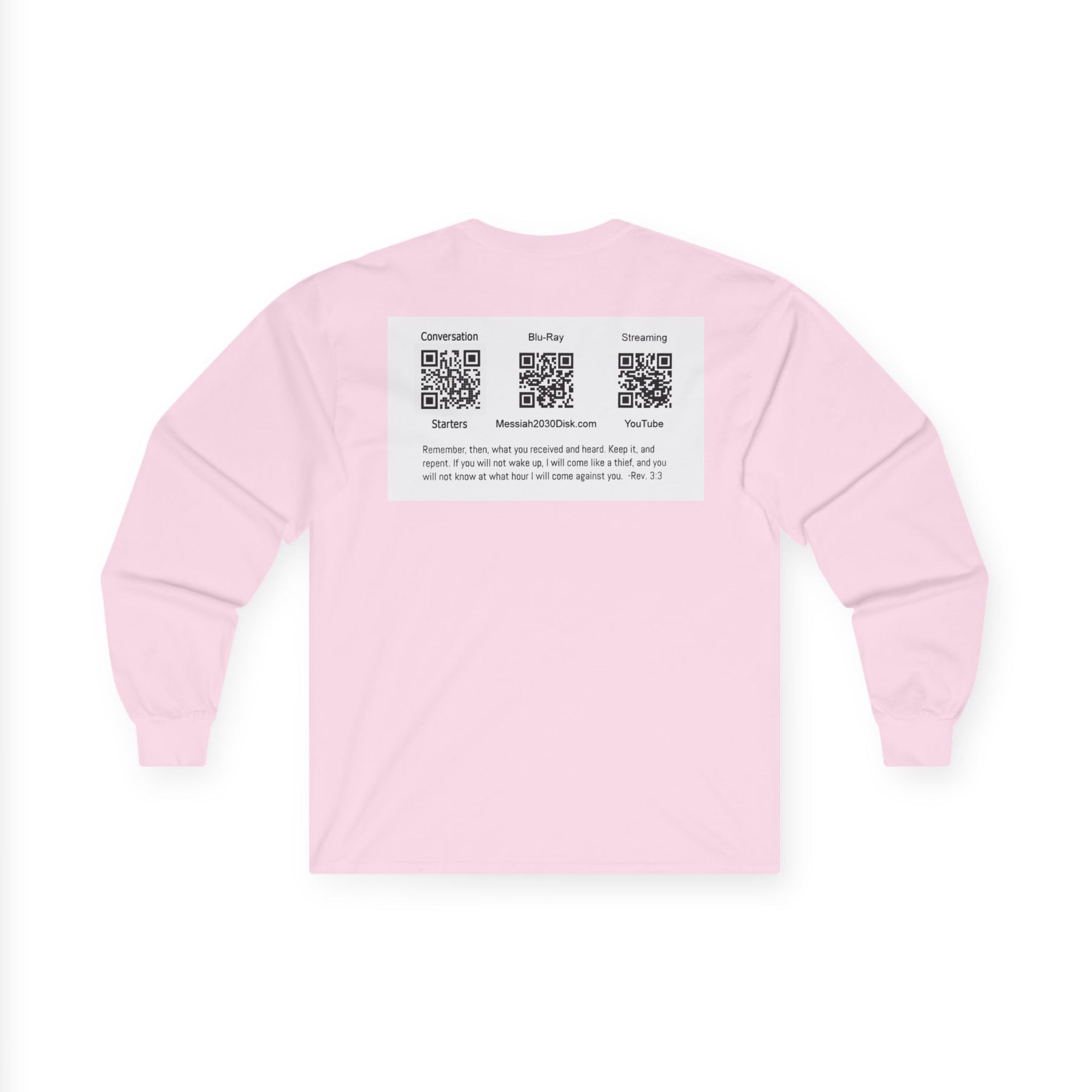 Messiah 2030 Long Sleeve Tee - Prophetic Messianic Timeline Shirt