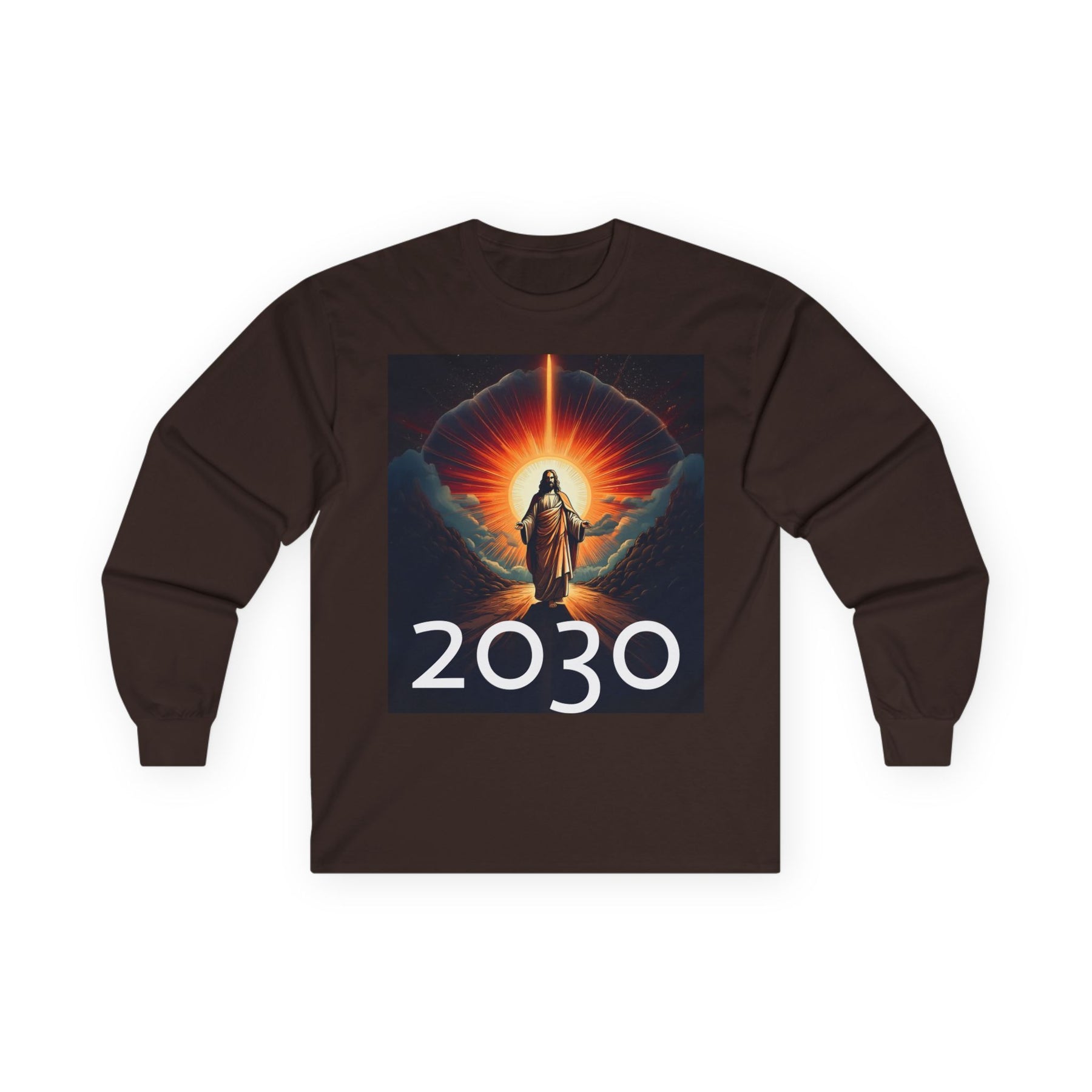 Messiah 2030 Long Sleeve Tee - Prophetic Messianic Timeline Shirt