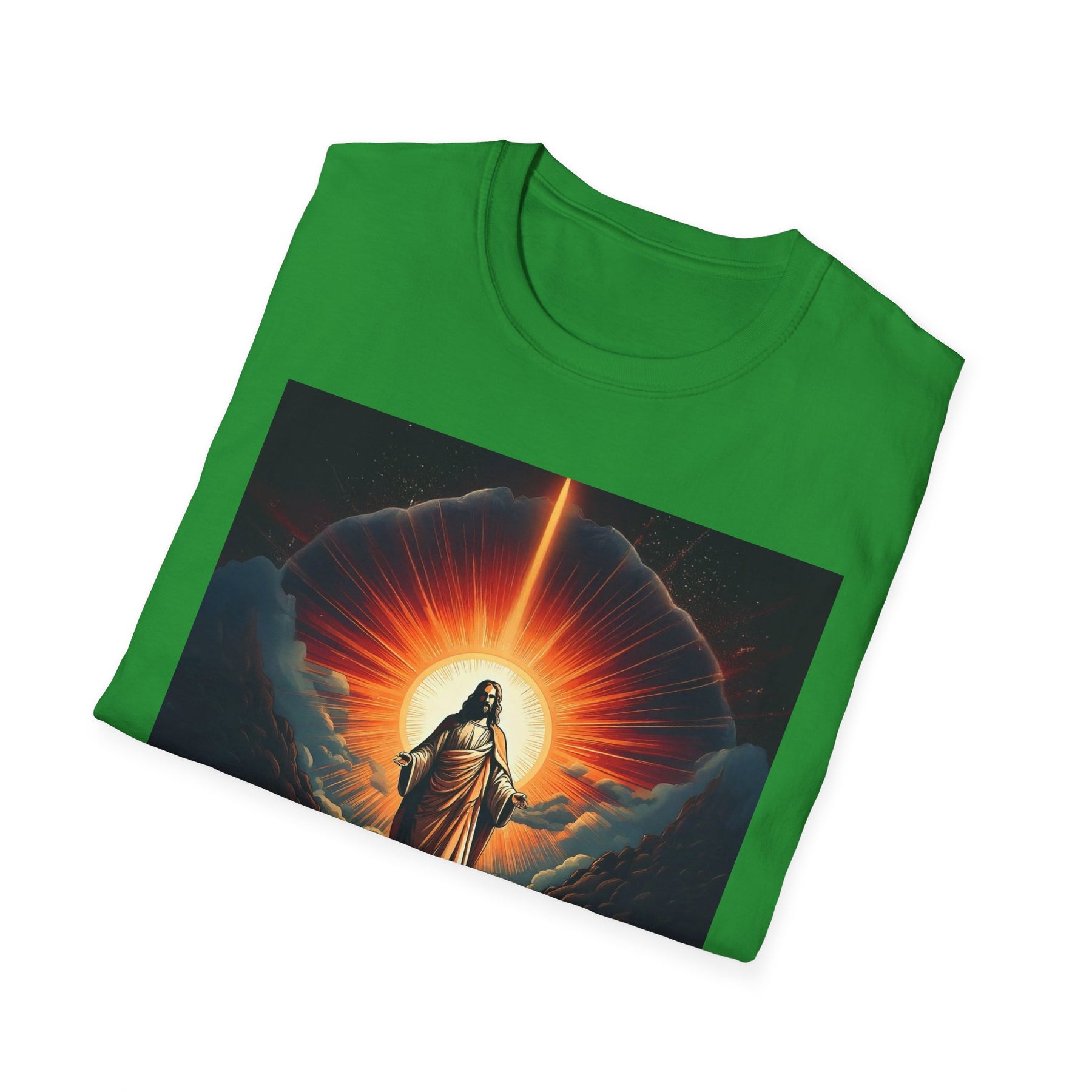 Inspirational Unisex Softstyle T-Shirt - 2030 Messiah Design