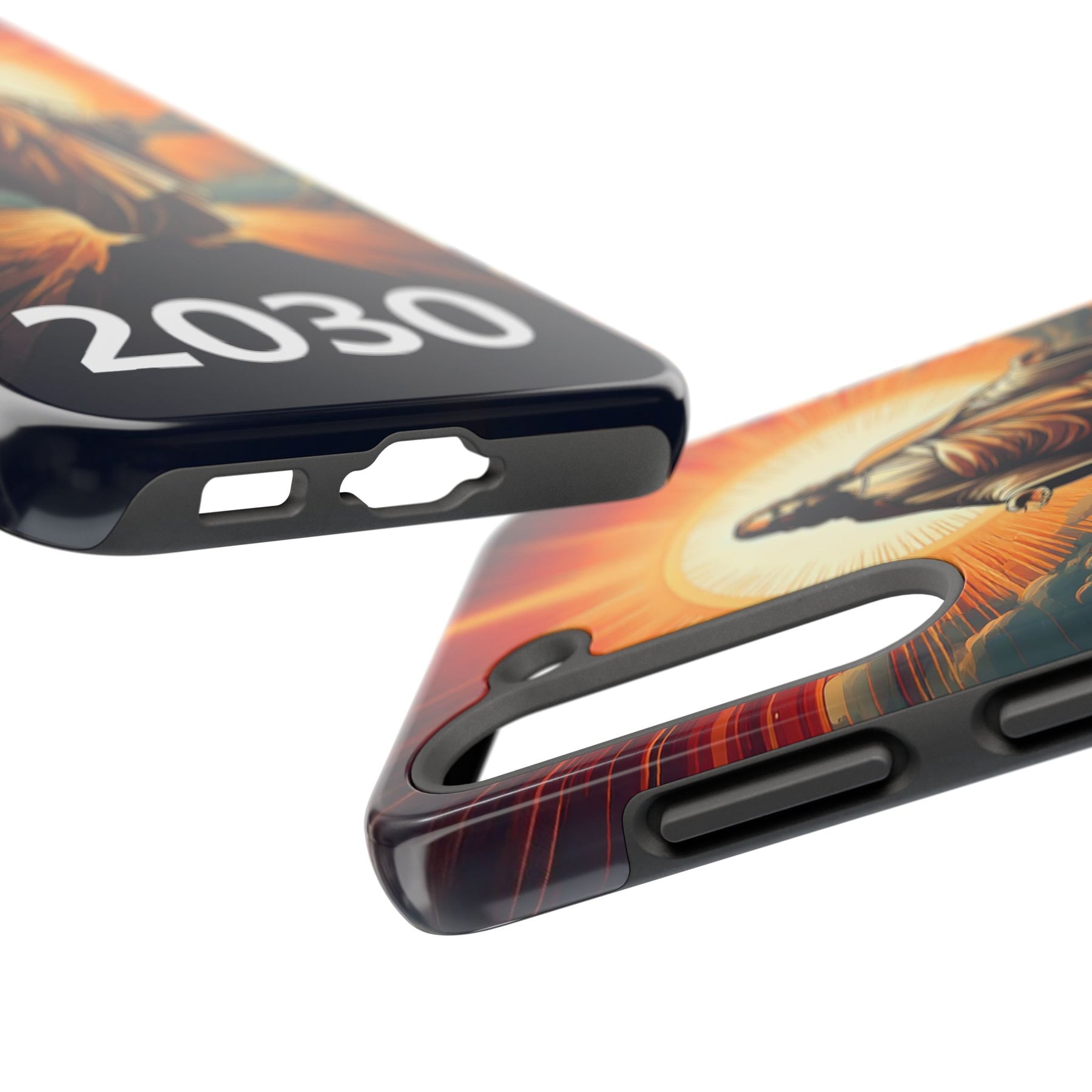 Inspirational Tough Phone Case with Jesus Design - 2030