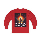 Messiah 2030 Long Sleeve Tee - Prophetic Messianic Timeline Shirt
