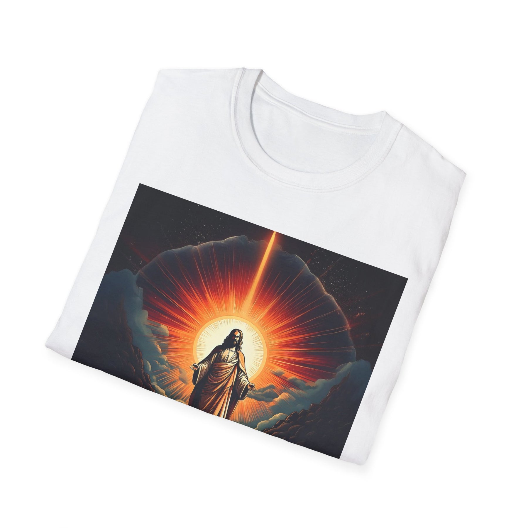 Inspirational Unisex Softstyle T-Shirt - 2030 Messiah Design