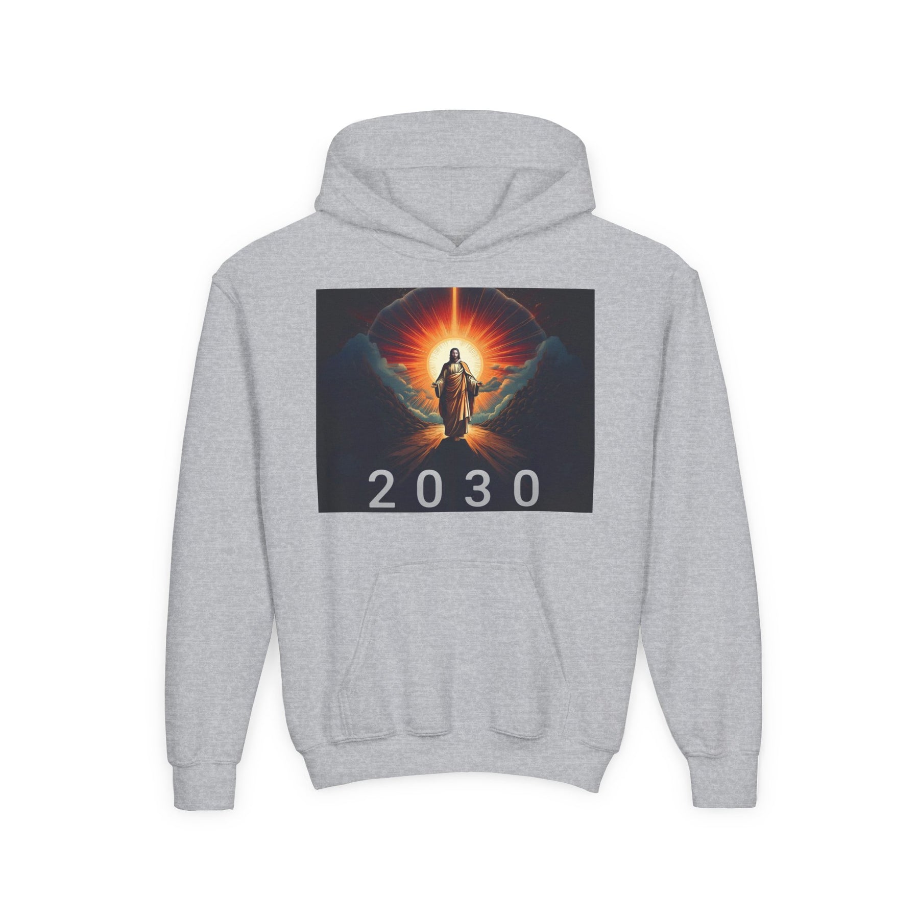Youth Heavy Blend Hoodie with Inspirational Design - Perfect for Celebrations & Everyday Wear
