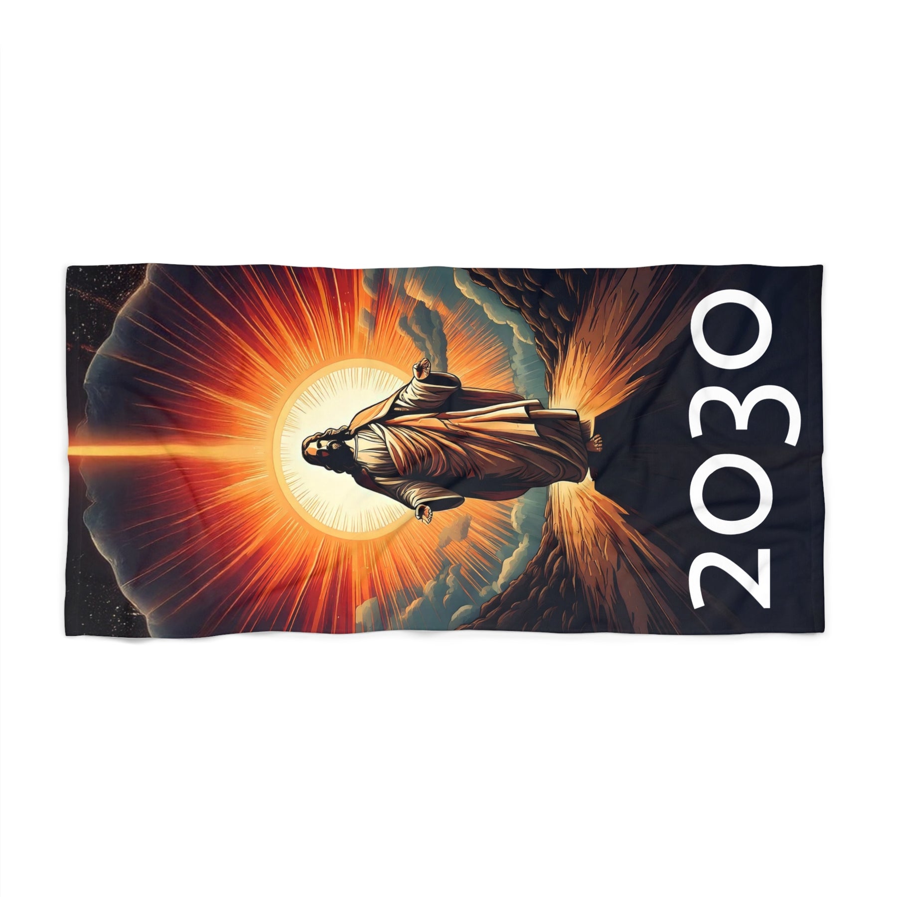 Spiritual Journey Beach Towel - 2030 Vision Artwork