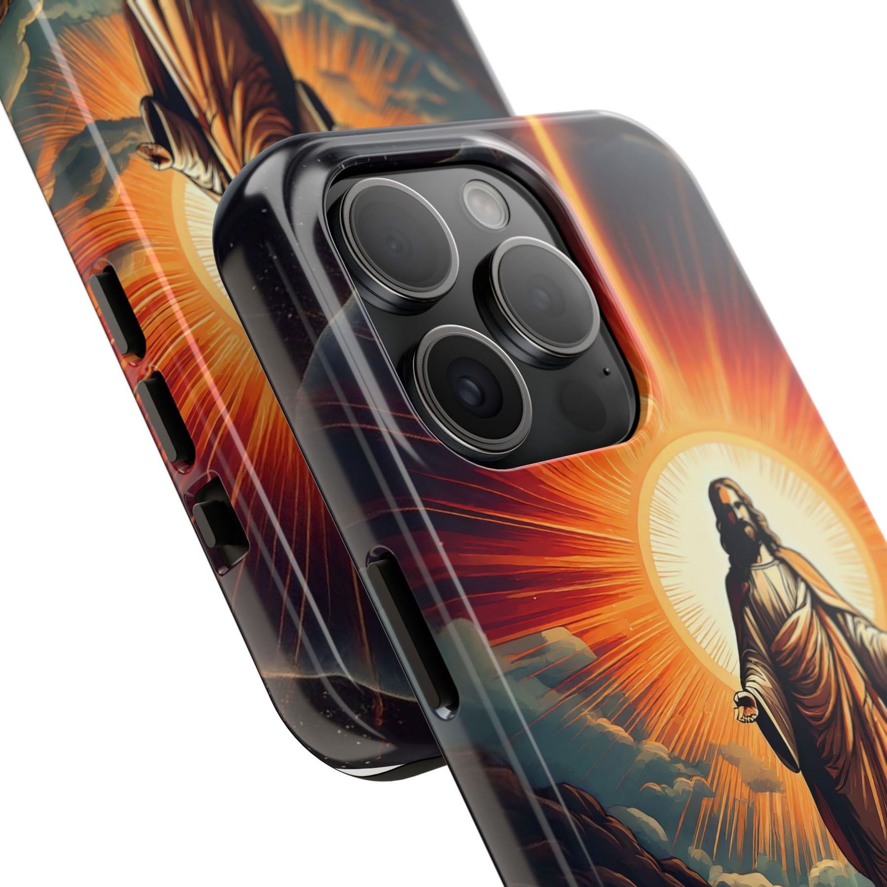 Inspirational Tough Phone Case with Jesus Design - 2030