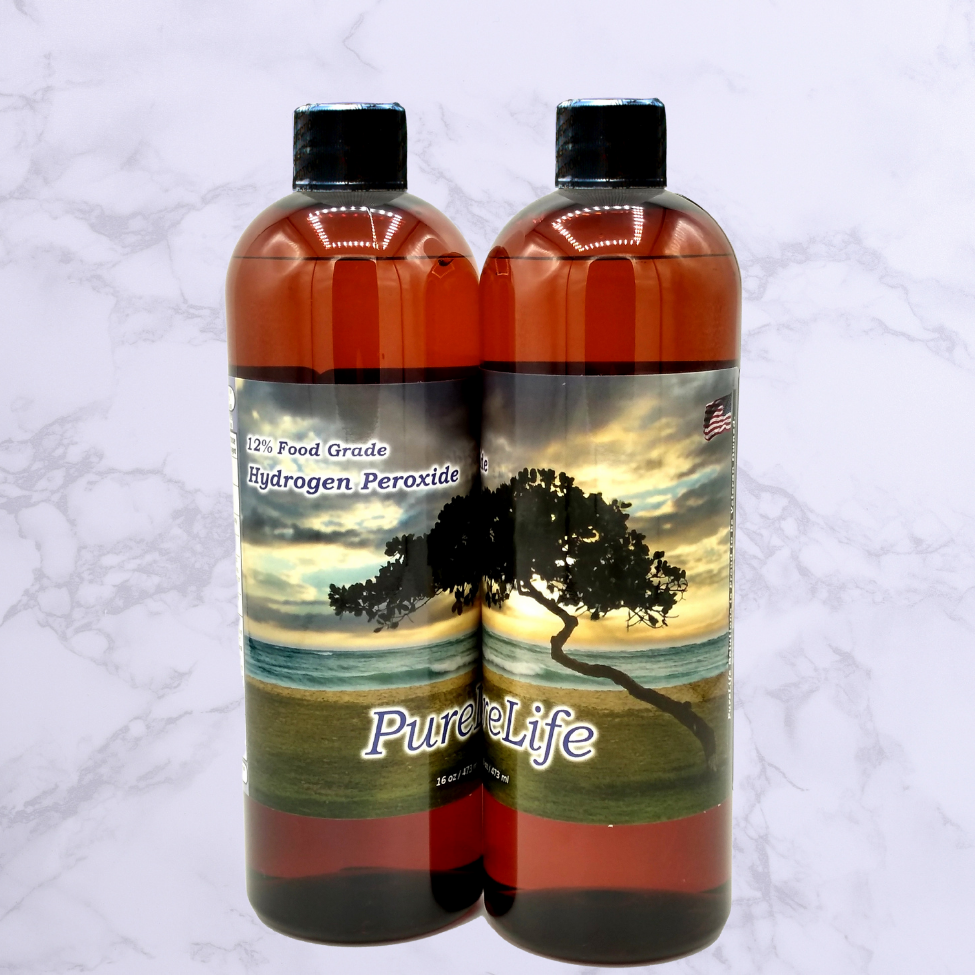 PureLife™ 12% Hydrogen Peroxide, Food Grade - 32 oz