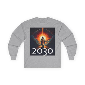 Messiah 2030 Long Sleeve Tee - Prophetic Messianic Timeline Shirt