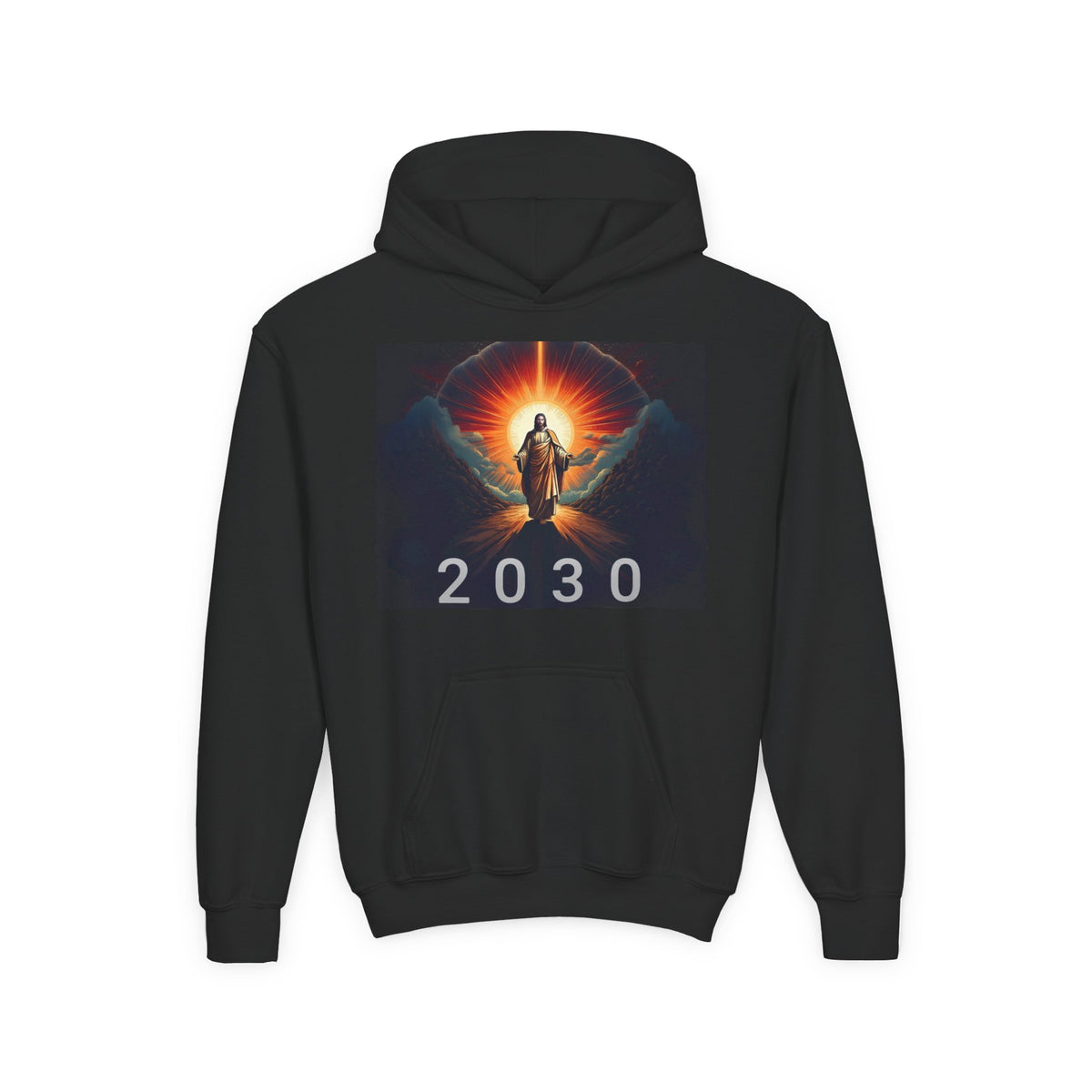 Youth Heavy Blend Hoodie with Inspirational Design - Perfect for Celebrations & Everyday Wear