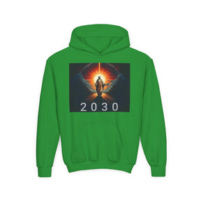 Youth Heavy Blend Hoodie with Inspirational Design - Perfect for Celebrations & Everyday Wear