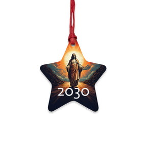 Religious Bell Wooden Ornament - Inspirational Decor for Holidays