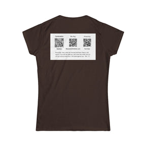 Messiah 2030 Women's Softstyle Tee - Prophetic Messianic Timeline Shirt