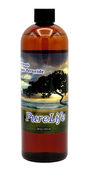 PureLife™ 12% Hydrogen Peroxide, Food Grade - 16 oz