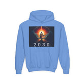 Youth Heavy Blend Hoodie with Inspirational Design - Perfect for Celebrations & Everyday Wear