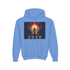 Youth Heavy Blend Hoodie with Inspirational Design - Perfect for Celebrations & Everyday Wear