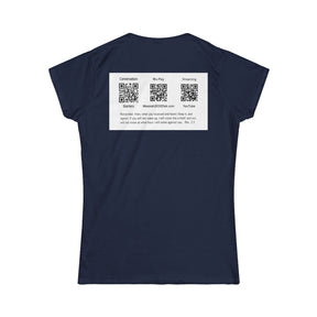 Messiah 2030 Women's Softstyle Tee - Prophetic Messianic Timeline Shirt