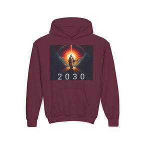 Youth Heavy Blend Hoodie with Inspirational Design - Perfect for Celebrations & Everyday Wear