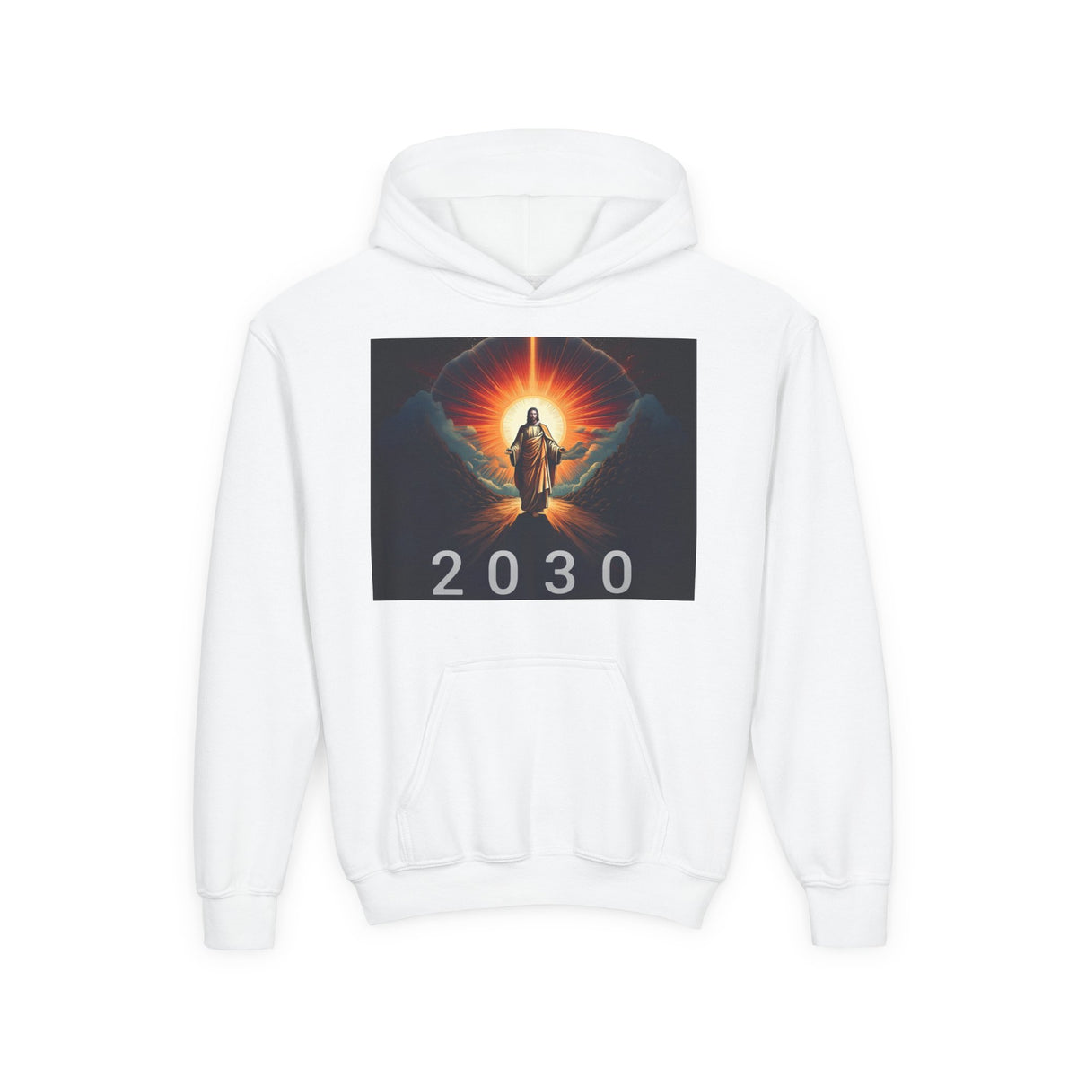 Youth Heavy Blend Hoodie with Inspirational Design - Perfect for Celebrations & Everyday Wear