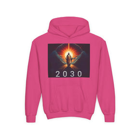 Youth Heavy Blend Hoodie with Inspirational Design - Perfect for Celebrations & Everyday Wear
