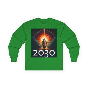 Messiah 2030 Long Sleeve Tee - Prophetic Messianic Timeline Shirt