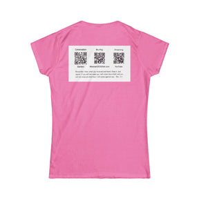 Messiah 2030 Women's Softstyle Tee - Prophetic Messianic Timeline Shirt