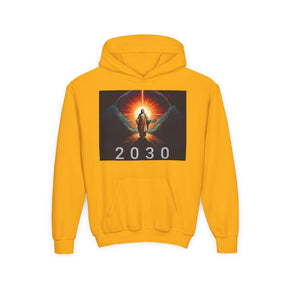 Youth Heavy Blend Hoodie with Inspirational Design - Perfect for Celebrations & Everyday Wear