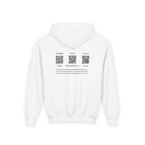 Youth Heavy Blend Hoodie with Inspirational Design - Perfect for Celebrations & Everyday Wear