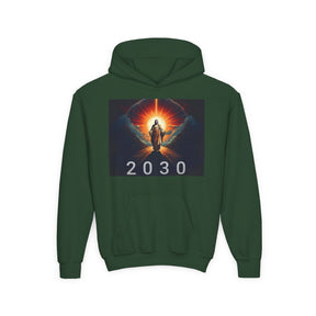 Youth Heavy Blend Hoodie with Inspirational Design - Perfect for Celebrations & Everyday Wear