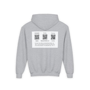 Youth Heavy Blend Hoodie with Inspirational Design - Perfect for Celebrations & Everyday Wear