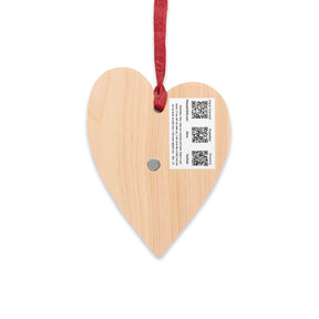 Religious Bell Wooden Ornament - Inspirational Decor for Holidays