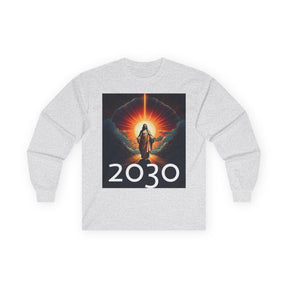 Messiah 2030 Long Sleeve Tee - Prophetic Messianic Timeline Shirt